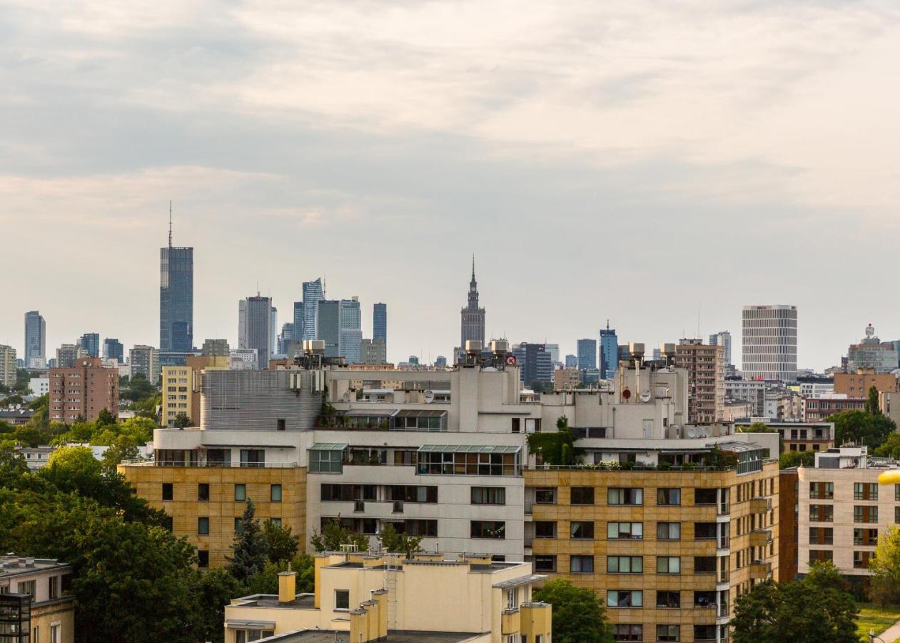 Center City View Apartment วอร์ซอ ภายนอก รูปภาพ
